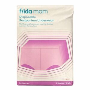 Frida Mom - Disposable Postpartum Underwear (8 Count) - Boyshort Briefs